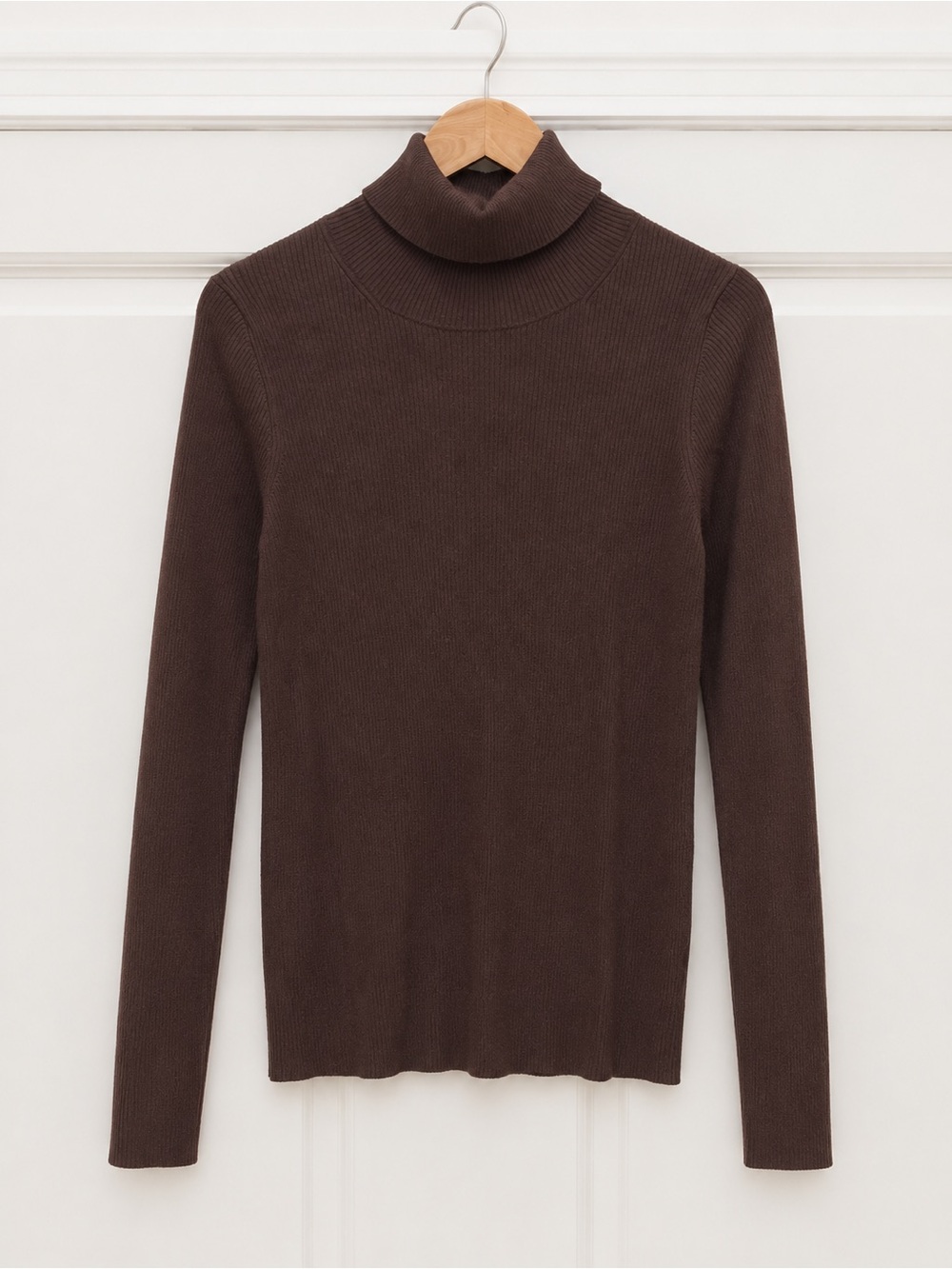 BABATON Brown Turtleneck Sweater